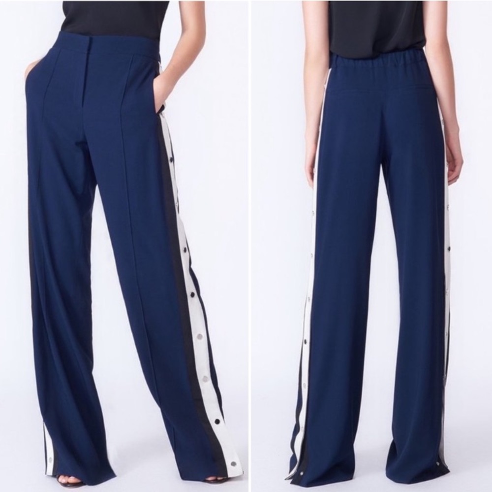 Veronica Beard Russo Pants Navy Blue Size 6 Trouser